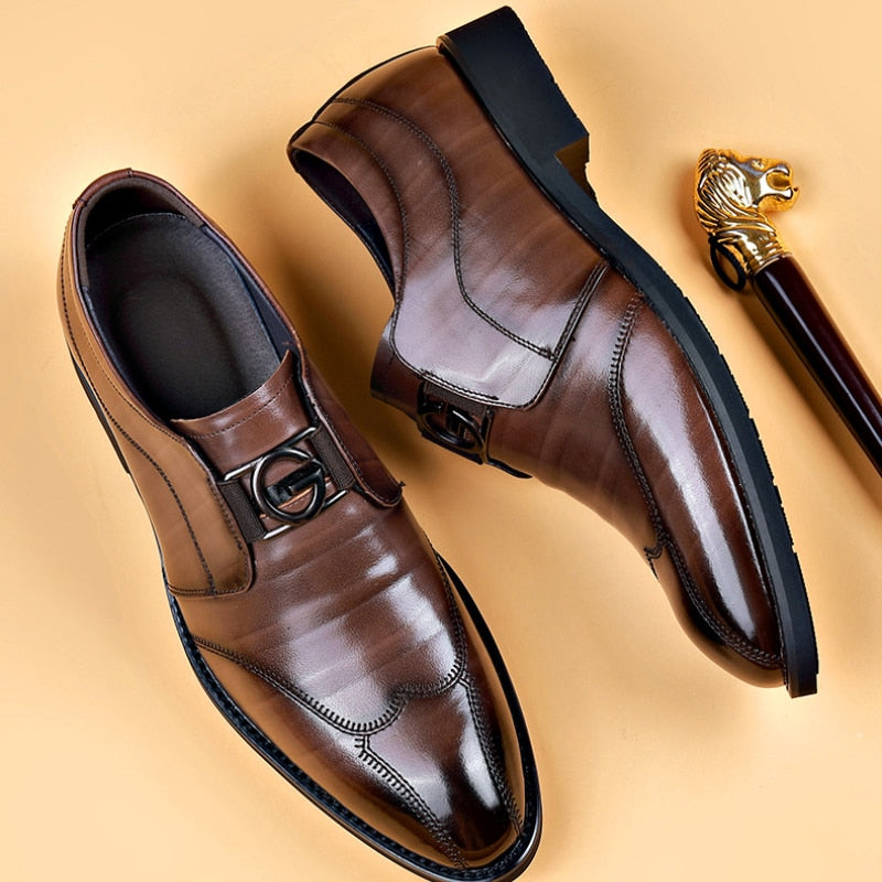 Classic Leather Shoes | Business Style | Elegant and Comfortable