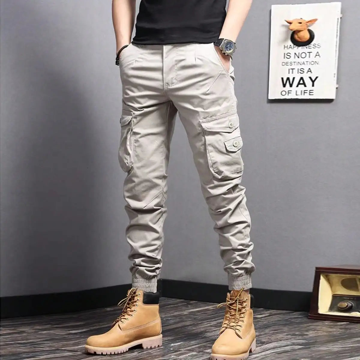 Tactical Cargo Joggers | Durable and Stylish | Multi-Pocket Design