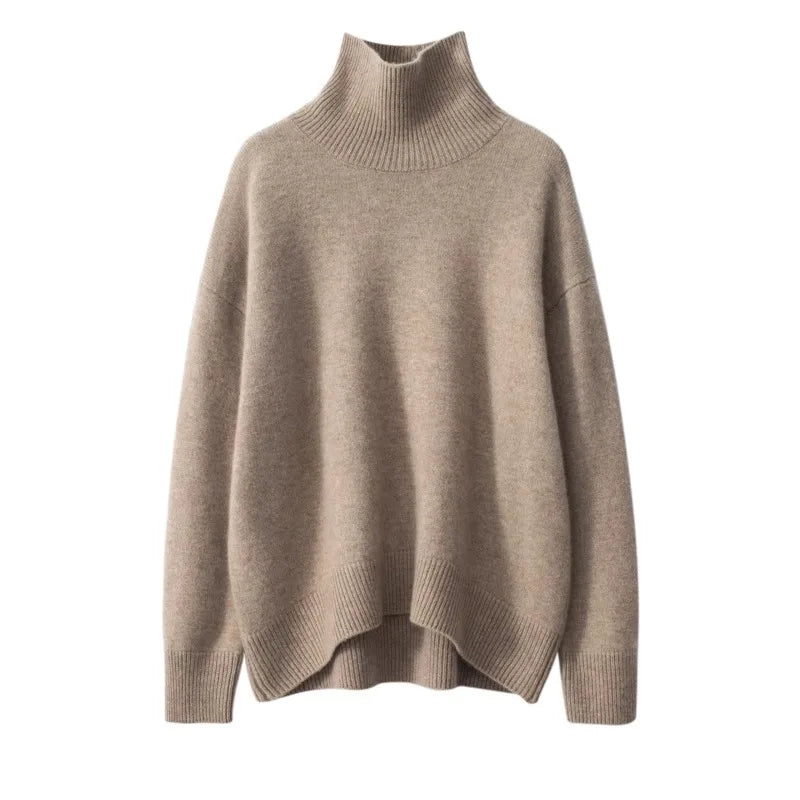 Oversized Turtleneck Sweater | Soft Knit | Winter Essential