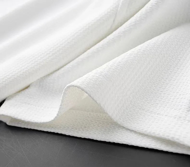 Zippered Polo Shirt | Textured Fabric | Modern and Comfortable
