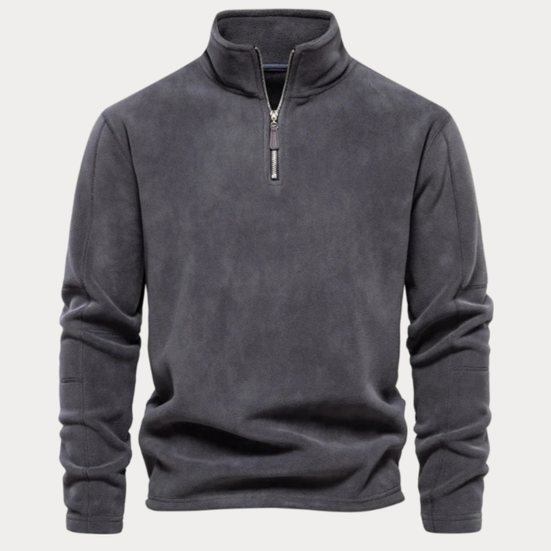 Quarter-Zip Fleece Pullover | Warm and Lightweight | Casual Style