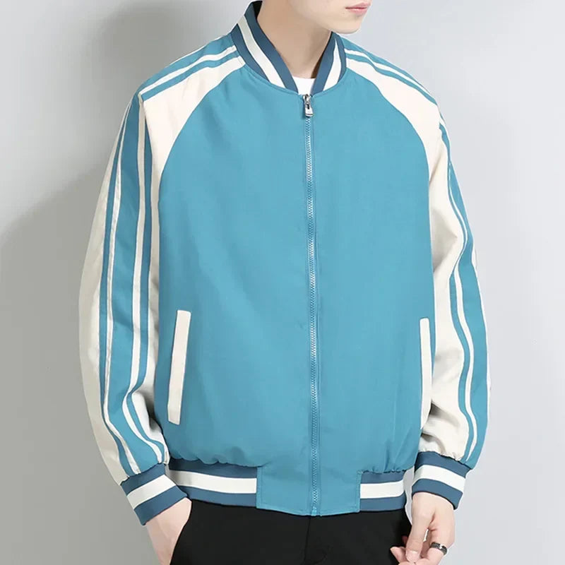 Varsity Bomber Jacket | Sporty Design | Lightweight and Trendy