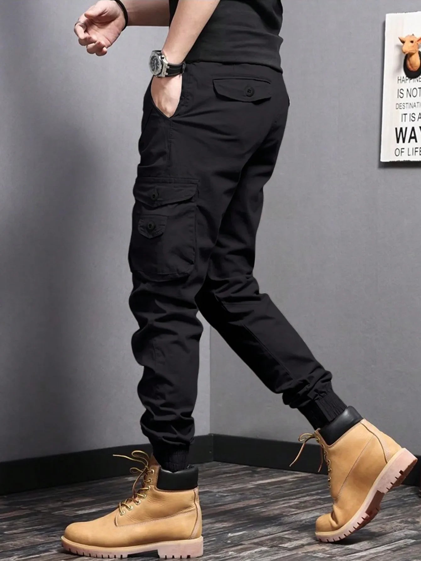 Tactical Cargo Joggers | Durable and Stylish | Multi-Pocket Design