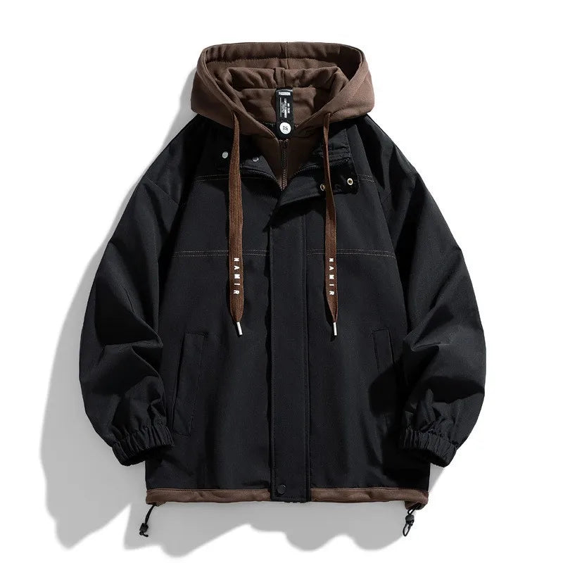 Two-Tone Pullover Hoodie | Lightweight & Stylish | Casual Comfort