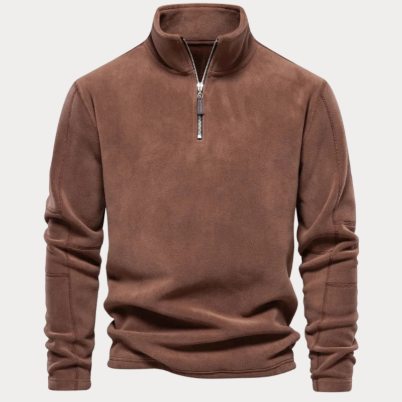 Quarter-Zip Fleece Pullover | Warm and Lightweight | Casual Style
