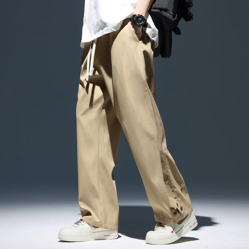 Wide-Leg Casual Trousers | Relaxed Fit | Lightweight Comfort