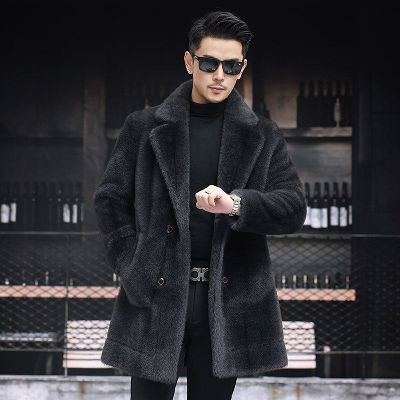Faux Fur Overcoat | Luxurious Design | Warm and Elegant