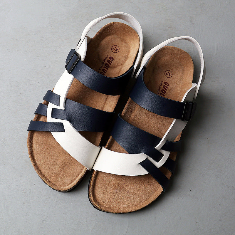 Adjustable Strap Sandals | Cushioned Footbed | Faux Leather | Everyday Summer Wear