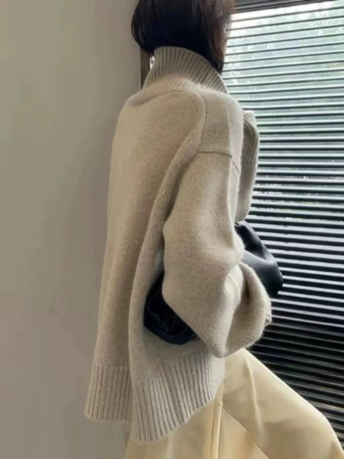 Oversized Turtleneck Sweater | Soft Knit | Winter Essential