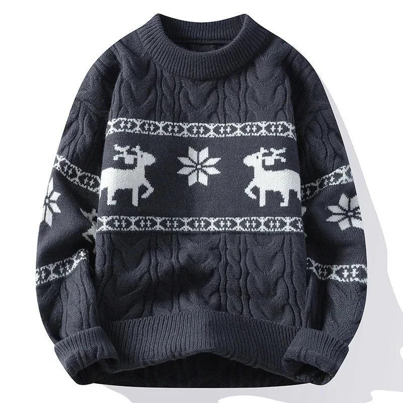 Festive Knit Sweater | Nordic Style | Warm and Stylish