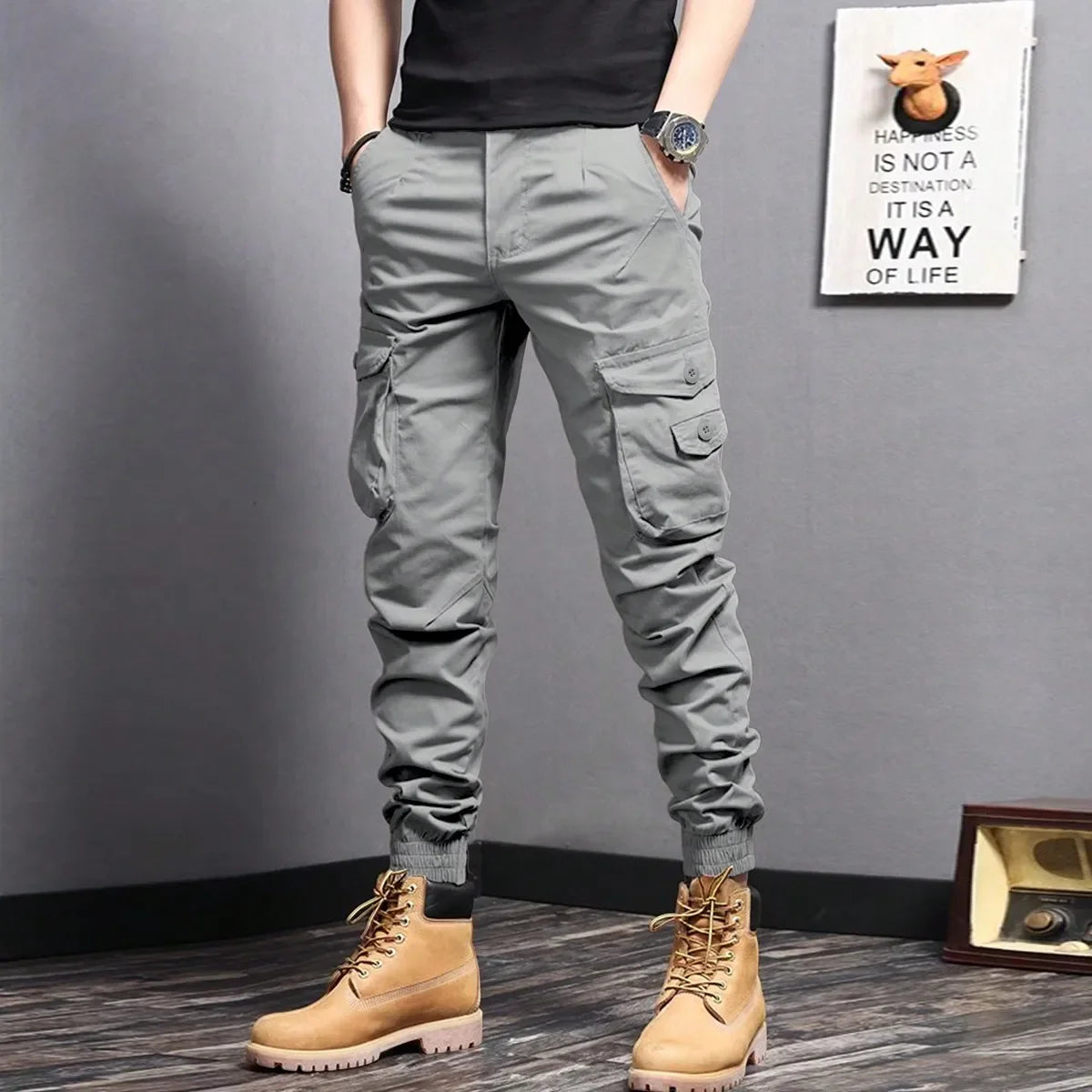 Tactical Cargo Joggers | Durable and Stylish | Multi-Pocket Design