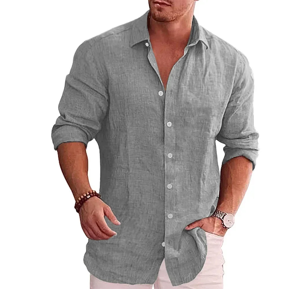 Classic Linen Shirt | Lightweight and Breathable | Timeless Style