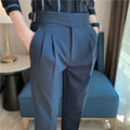 High-Waist Pleated Trousers | Tailored Fit | Timeless Elegance