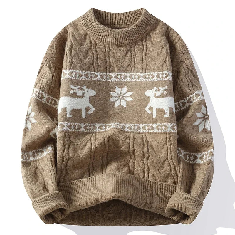 Festive Knit Sweater | Nordic Style | Warm and Stylish