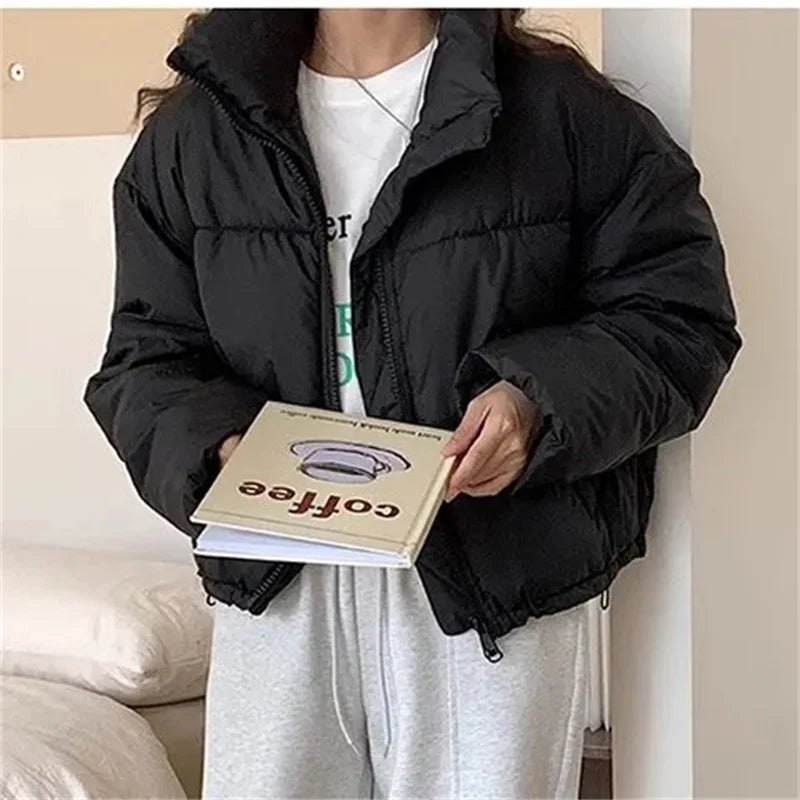 Cropped Puffer Jacket | Lightweight Insulation | Cozy and Trendy