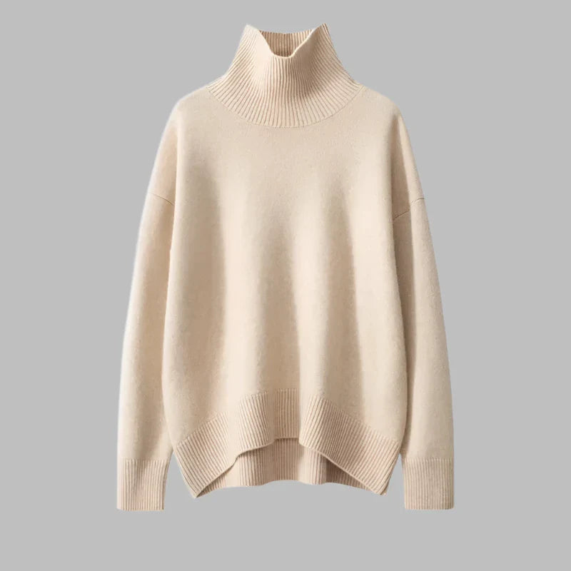 Oversized Turtleneck Sweater | Soft Knit | Winter Essential