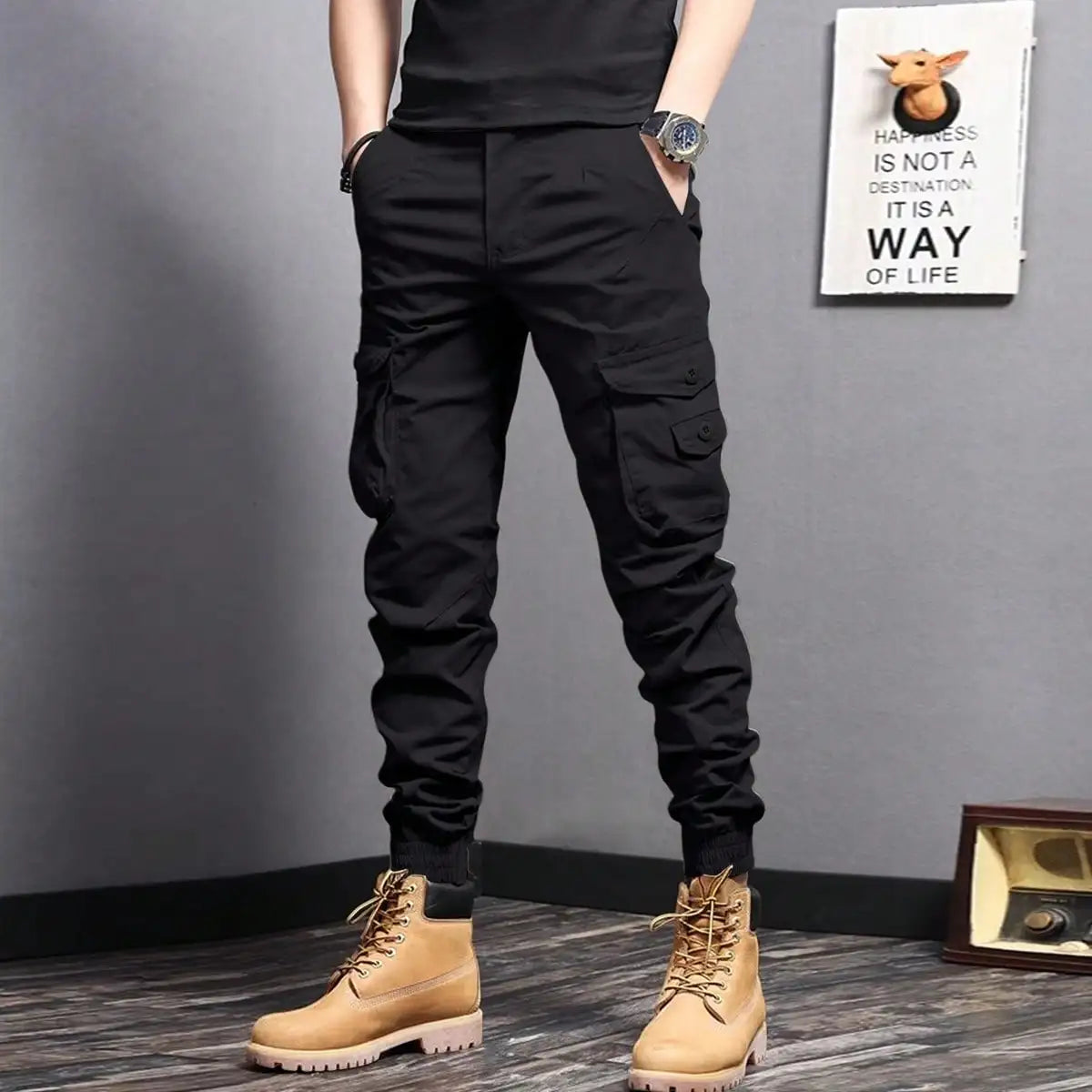 Tactical Cargo Joggers | Durable and Stylish | Multi-Pocket Design