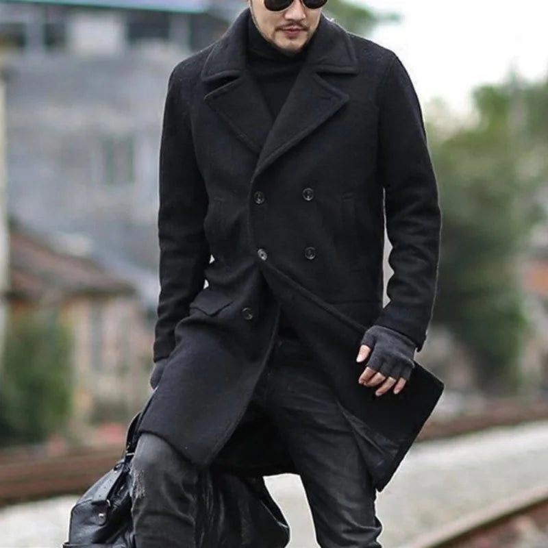 Wool-Blend Overcoat | Tailored Fit | Timeless Elegance