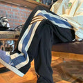 Colour-Block Striped Pants | Relaxed Fit | Bold Streetwear