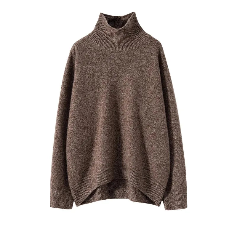 Oversized Turtleneck Sweater | Soft Knit | Winter Essential