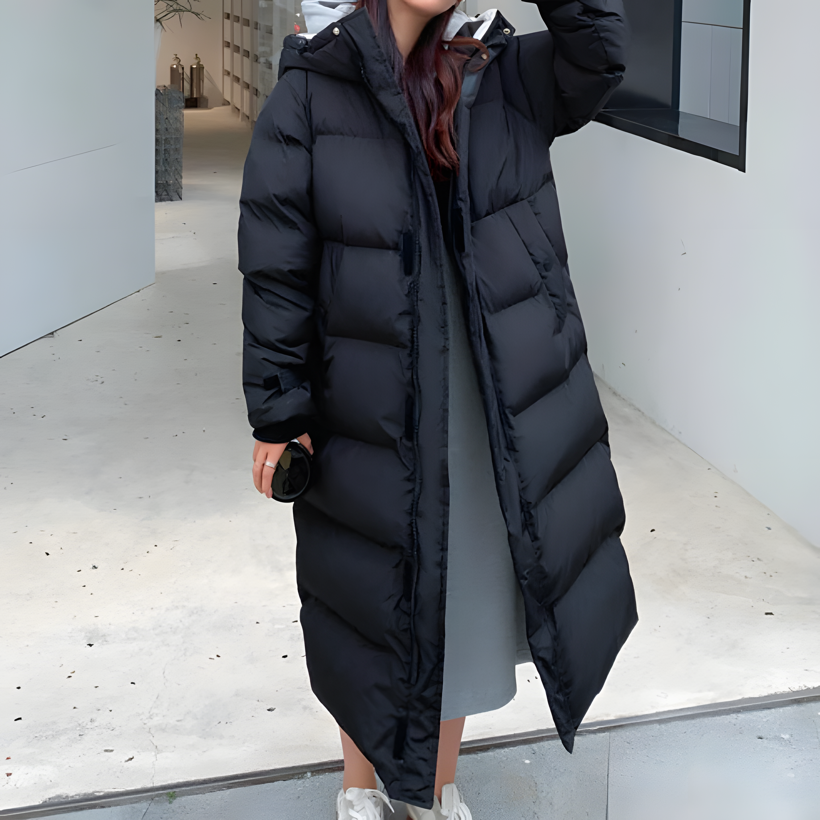 Long Puffer Coat | Lightweight Design | Winter Essentials