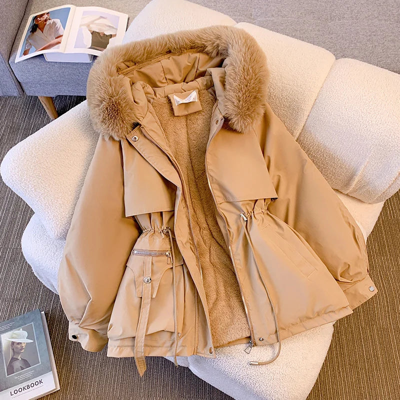 Hooded Parka with Faux Fur Trim | Adjustable Fit | Warm Winter Essential