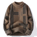 Geometric-Patterned Sweater | Bold Design | Relaxed Fit
