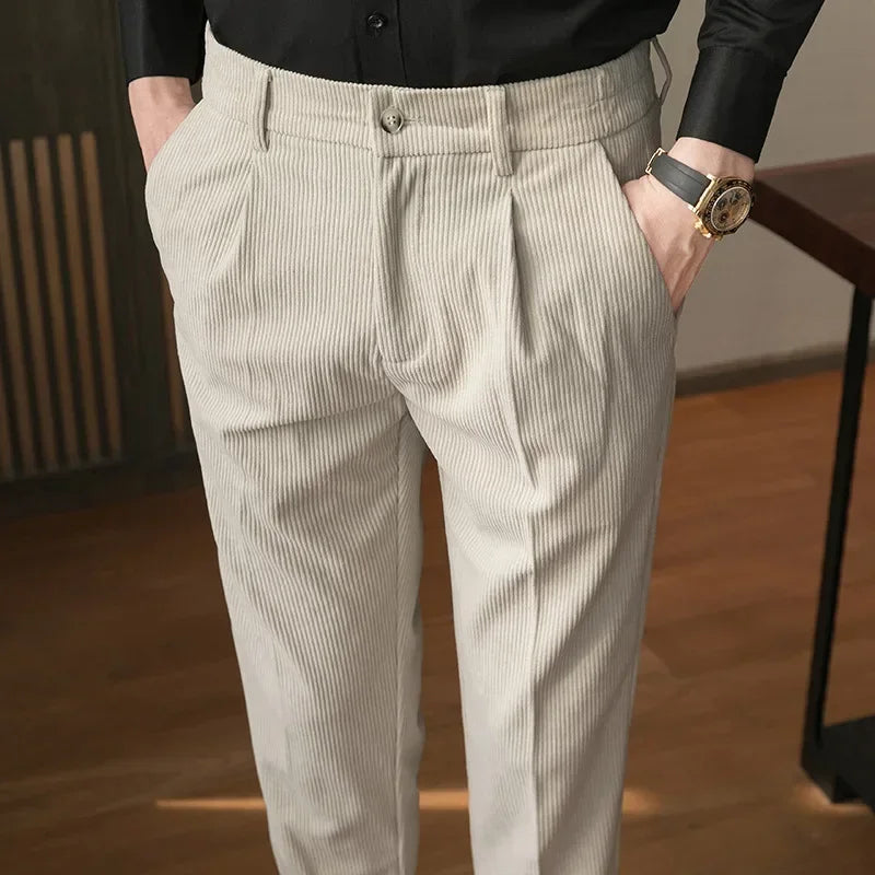 Corduroy Trousers | Relaxed Fit | Timeless and Versatile