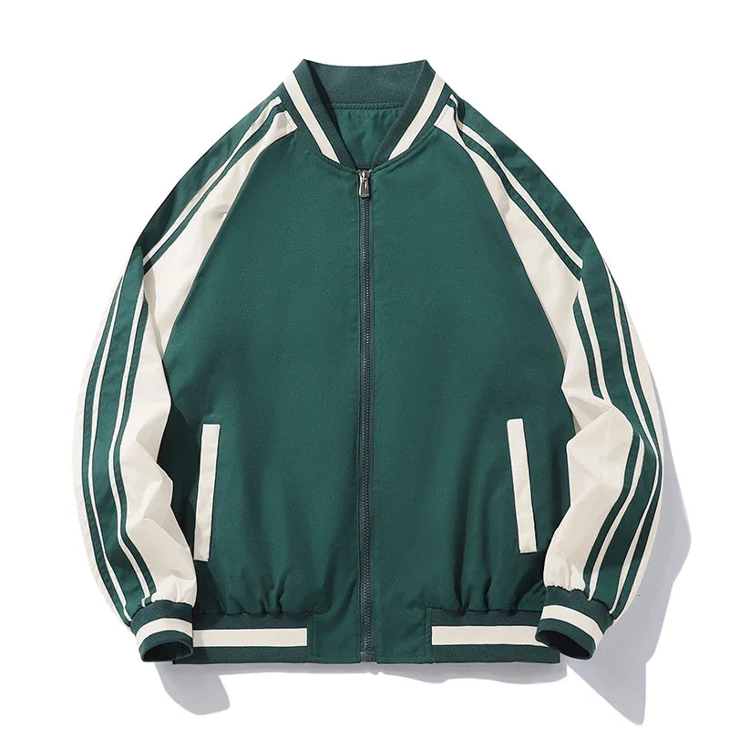 Varsity Bomber Jacket | Sporty Design | Lightweight and Trendy