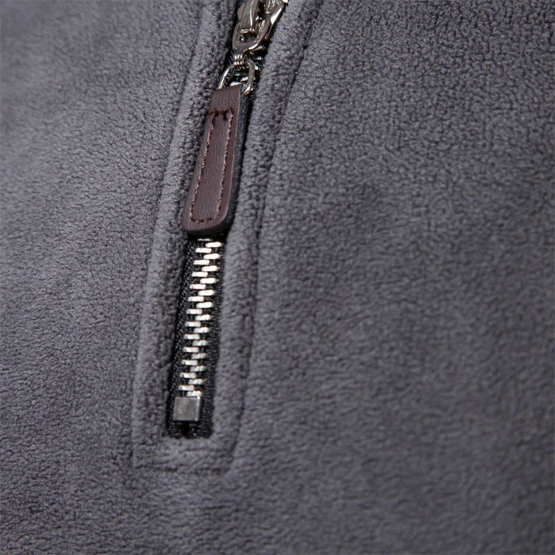 Quarter-Zip Fleece Pullover | Warm and Lightweight | Casual Style