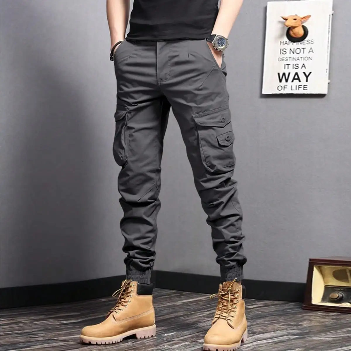 Tactical Cargo Joggers | Durable and Stylish | Multi-Pocket Design