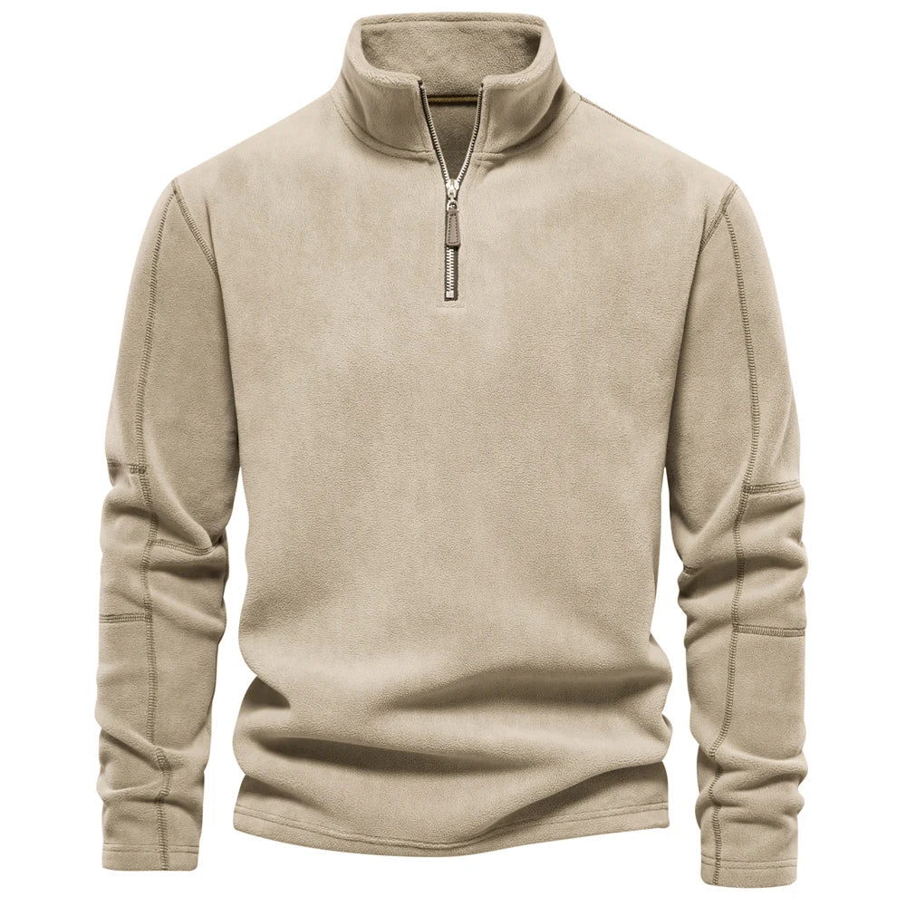 Half-Zip Fleece Pullover | Warm and Lightweight | Versatile Style