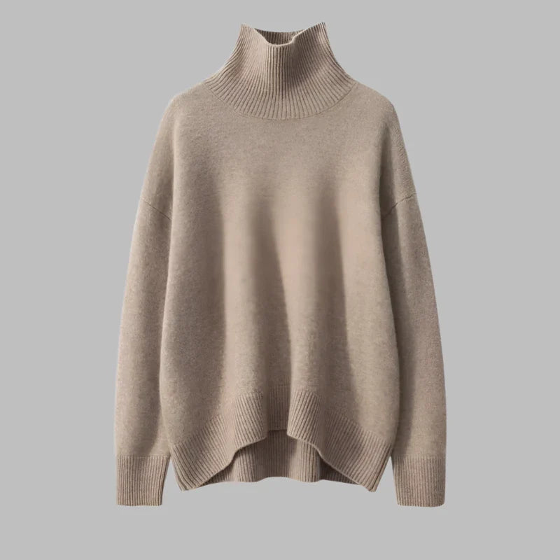 Oversized Turtleneck Sweater | Soft Knit | Winter Essential