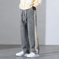 Wide-Leg Knit Pants | Cotton Blend | Relaxed Fit