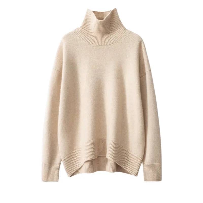 Oversized Turtleneck Sweater | Soft Knit | Winter Essential