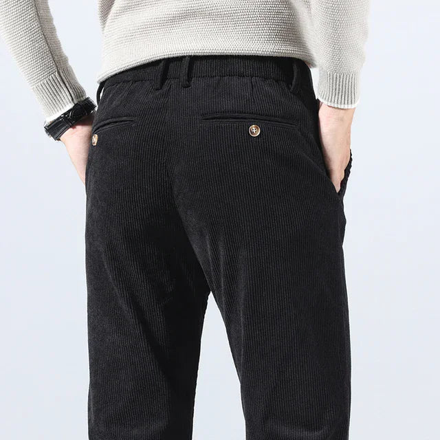 Slim-Fit Corduroy Trousers | 100% Corduroy | Elegant and Comfortable