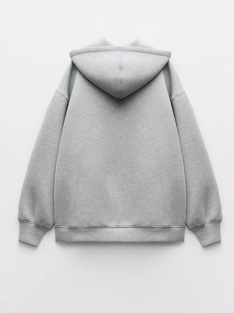 Oversized Zip-Up Hoodie | Cozy & Stylish | Everyday Essential