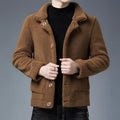 Wool-Blend Button-Up Jacket | Warm and Stylish | Classic Design