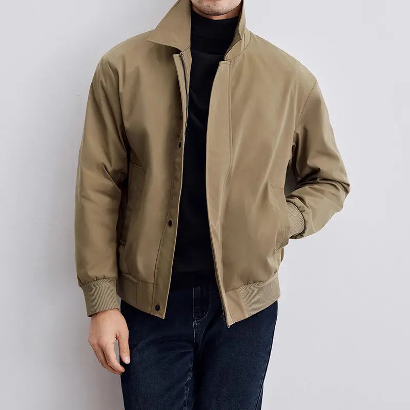 Minimalist Collared Jacket | Lightweight & Versatile | Smart-Casual