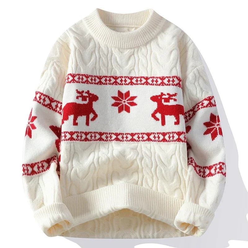 Festive Knit Sweater | Nordic Style | Warm and Stylish