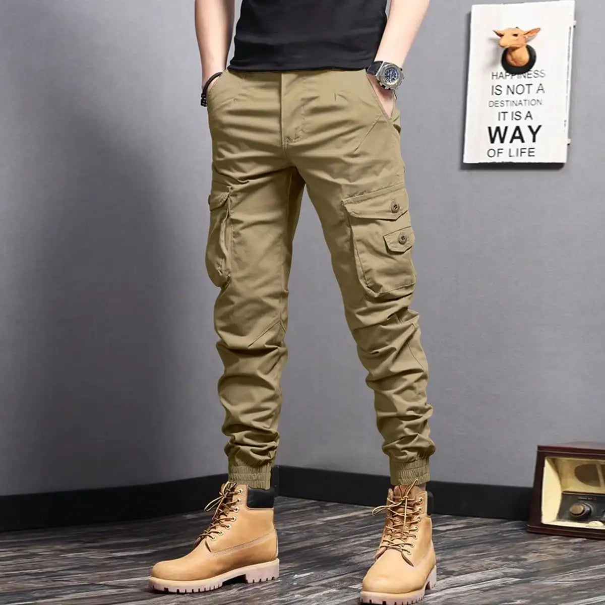 Tactical Cargo Joggers | Durable and Stylish | Multi-Pocket Design