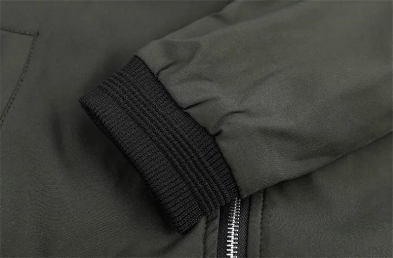 Zipped Windbreaker Jacket for Men | Lightweight, Wind-Resistant Design | Outdoor and Casual Wear