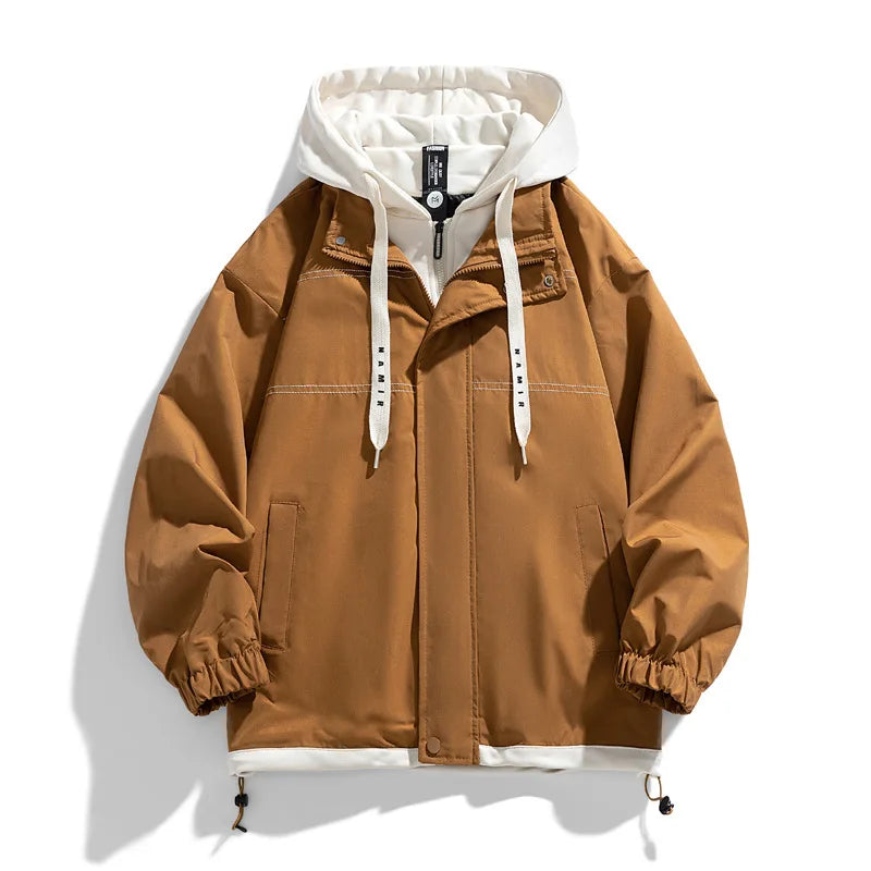 Two-Tone Pullover Hoodie | Lightweight & Stylish | Casual Comfort