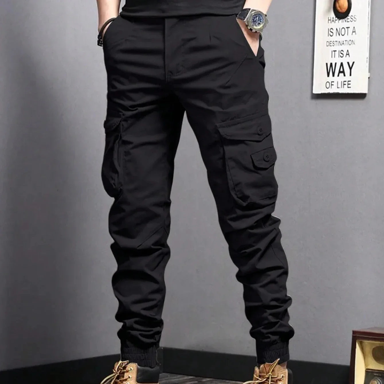 Tactical Cargo Joggers | Durable and Stylish | Multi-Pocket Design