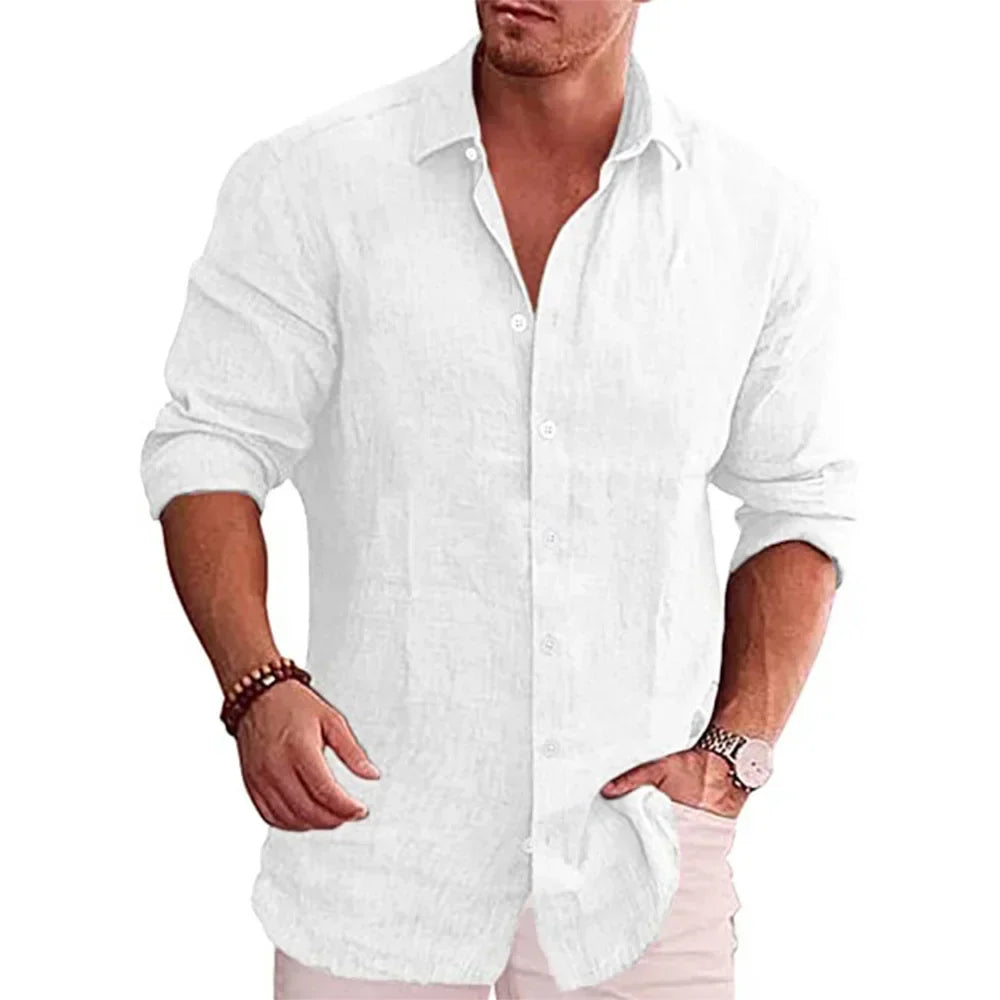 Classic Linen Shirt | Lightweight and Breathable | Timeless Style