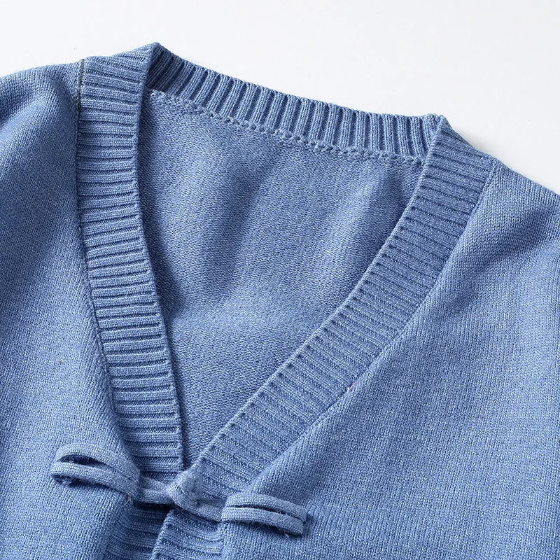 Toggle-Closure Cardigan | Striped Accents | Casual Comfort