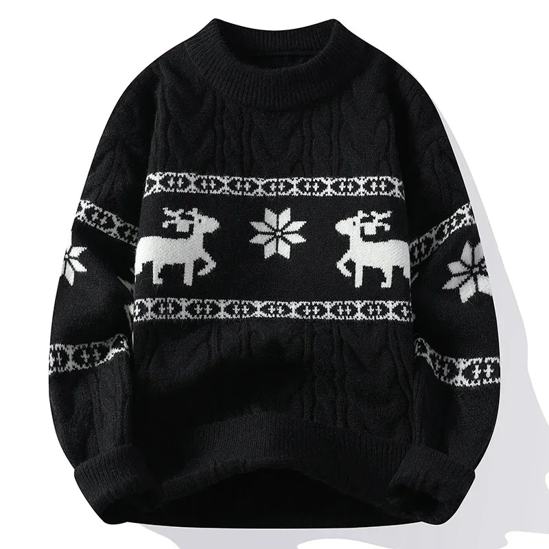 Festive Knit Sweater | Nordic Style | Warm and Stylish