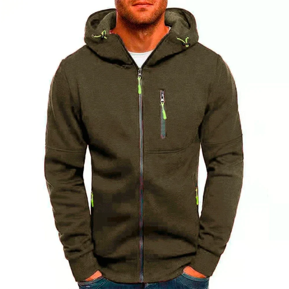 Lightweight Dual Zipper Hoodie | Modern Design, Comfortable Fit | Casual and Everyday Wear