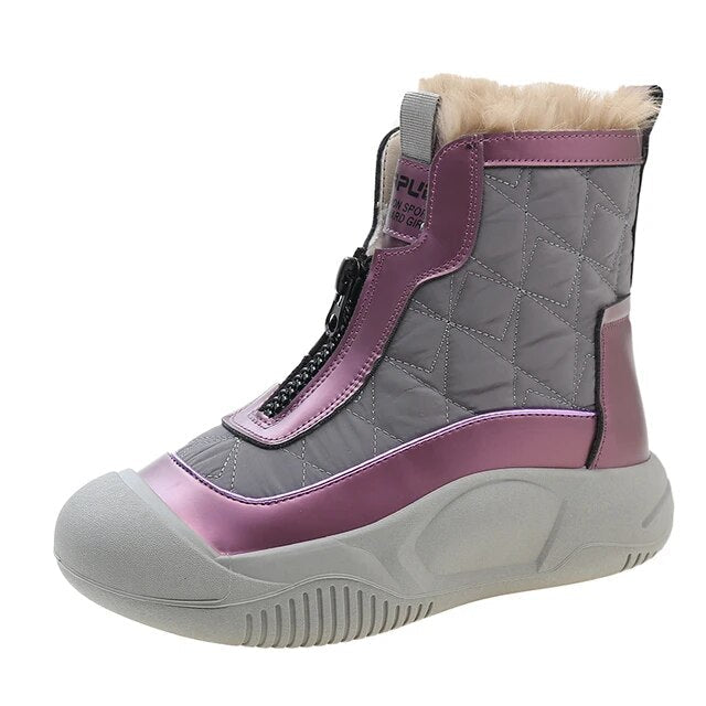 Faux Fur Winter Boots | Insulated and Stylish | Anti-Slip Design