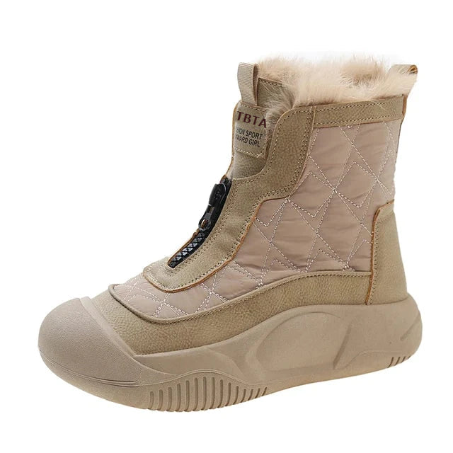 Faux Fur Winter Boots | Insulated and Stylish | Anti-Slip Design